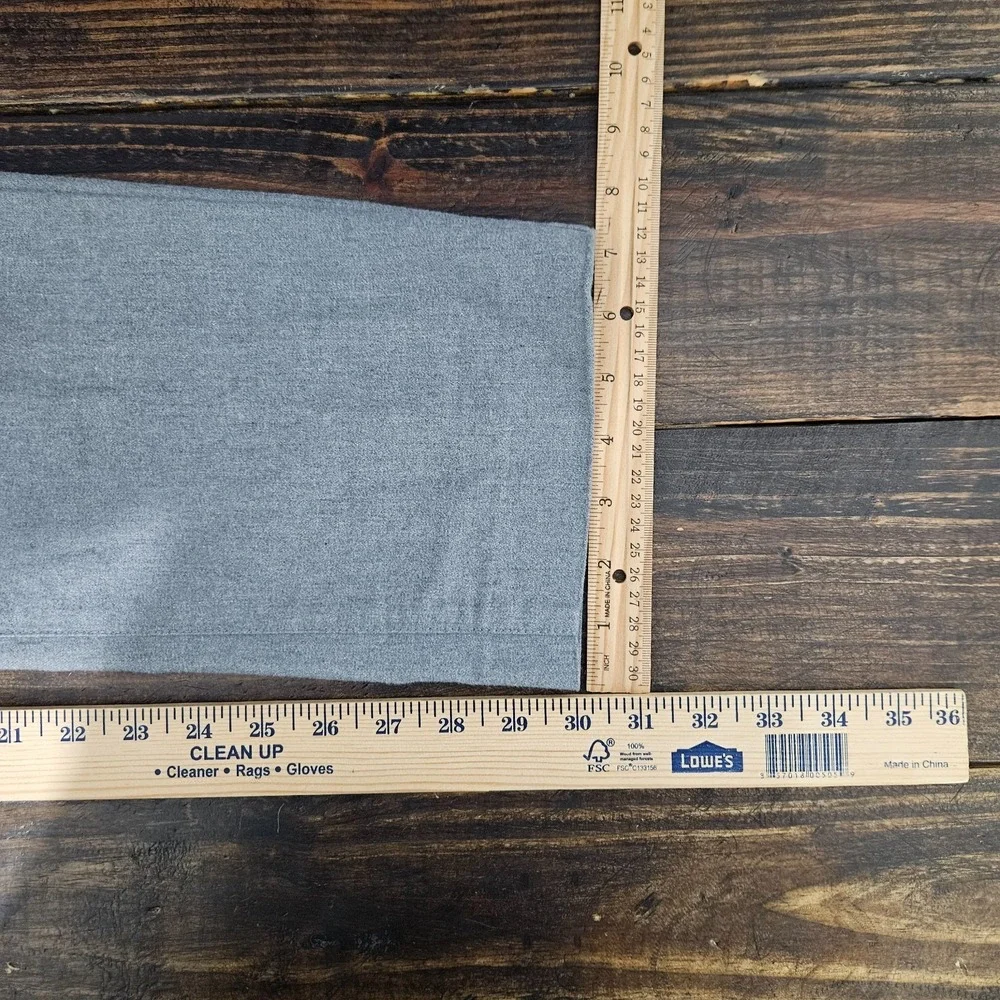 Old Navy‎ Men's Flannel Pants Trousers Gray Signature Slim Size 36x30 NEW